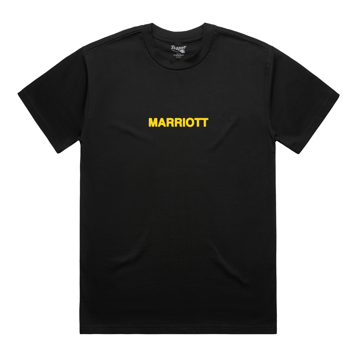 STICKER COLLAGE BLACK TEE