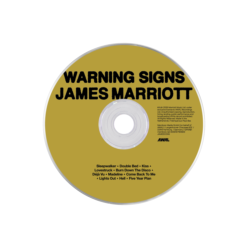 Warning Signs | Signed Standard CD